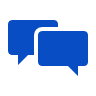 Es wird ein Icon abgebildet, welches eine Meldung symbolisieren soll.