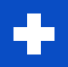 Es wird ein Icon abgebildet, welches das Schweizerkreuz symbolisieren soll.